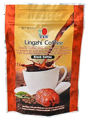 Lingzhi 2en1 café negro
